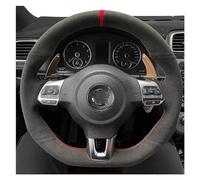 QIPEVMLZ Caches Volant pour VW pour Golf 6 pour GTI pour MK6 pour Polo pour GTI pour Scirocco R pour Passat pour CC pour Line 10 Couverture Volant Voiture Couvre Volant Voiture(Style 4)