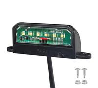 Qiping LED Eclairage Plaque Immatriculation,LED Feux De Remorque Plaque d’Immatriculation pour 12V/24V Camion Camionnette Remorque Voiture Véhicule Caravane