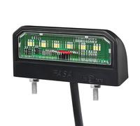 Qiping LED Eclairage Plaque Immatriculation,LED Feux De Remorque Plaque d’Immatriculation pour 12V/24V Camion Camionnette Remorque Voiture Véhicule Caravane