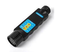Qiping Prise remorque 7 Broches, Testeur Prise Remorque 13 Broches, 12V Testeur Feux Remorque Câble Câblage Circuit Outils de Diagnostic, pour Caravan RV Voiture