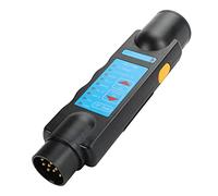 Qiping Testeur Feux Remorque 13 Broches, Tester Diagnostic câblage pour connecteur Prise remorque 13 pôle