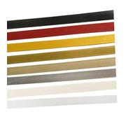 QIPN Moulure de Plafond Auto-Adhésive en PVC de 5m, Bande de Joint et de Finition Souple, Convient pour Bords de Miroir et Mur d’Arrière-Plan TV(Size:15mm,Color:Bois Rouge)