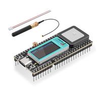 QIQIAZI ESP32 SX1276 Tracker sans Fil avec écran Lora ESP32 SX1276 868 MHz - 915MH Bluetooth 4.2 + WiFi LoRaWAN Prend en Charge Lora/Gnss/GPS avec Connexion de Type C, pour Arduino IDE