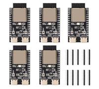 QIQIAZI pour ESP-C6 ESP-32-C6 Cartes de développement,pour ESP-32 C6 Module Support WiFi+Bluetooth 512KB 320KB ROM 4 Mo Flash avec Type C Interface, Compatible avec Arduino(5PCS)