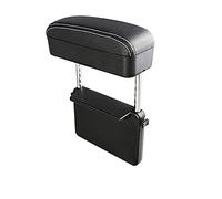 Qirc Accoudoir de Voiture pour Console Centrale - Hauteur réglable - Universel, Noir
