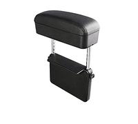 Qirc Accoudoir de Voiture pour Console Centrale - Hauteur réglable - Universel, Noir