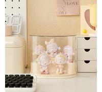 Qirc Vitrine de rangement transparente pour poupées, jouets, boîte de rangement pour figurines d'action/jouets/objets de collection (ladre), Q4268