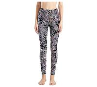 Qiribati Leggings De Leggings Serpent Léopard Imprimé Yoga Lega Lega High Workout Gym Pantalon Extensible