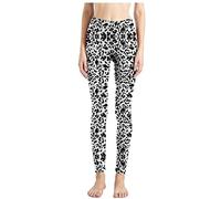 Qiribati Leggings De Leggings Serpent Léopard Imprimé Yoga Lega Lega High Workout Gym Pantalon Extensible