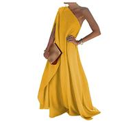 Qiribati Robes pour Femmes pour Robe Enveloppe D'invité De Mariage d'une Robe Longue Épaule Robe De Fête