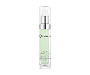 Qiriness - Sérum Acide Hyaluronique Hydratant & Lissant - Élixir Source d'Eau - Salicorne, Avoine Noire, Thé Vert - Pour le Visage - Tous Types de Peaux - Vert Clair - 30 ml
