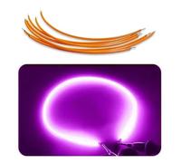 QIROGKC 10pcs violet COB LED Filament Strips - 3V / 24V DC Lumière flexible pour lampes rétro (faisceau 360 °, CRI>93, 200LM) 3V-300MM Violet-10pcs