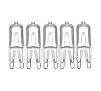 QIROGKC G9 230V 25W 40W 60W Dimmable Blanc Chaud 2800K Ampoule Halogène Capsule Ampoule Claire 5pcs 60W 230-10PCS