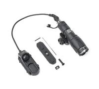 QIRUIMY M300A Lampe de poche LED Torche tactique 600 Lumens,Lumière Scout légère pour mlok Keymod 20mm Picatinny Rail System