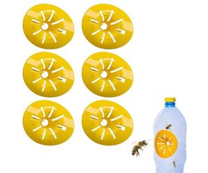QiSino 6 pièce Piege Frelon Asiatique, Micro Guepe, Piège De Guêpe Catcher D'abeilles Piège à Insectes en Plastique Piège À Guêpe Catcher Piège à guêpe Abeille Pièges (6PCS)