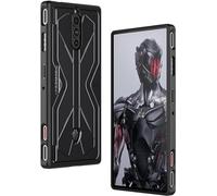 QISUO Coque pour RedMagic 8S Pro Plus, étui antichoc en TPU souple anti-rayures compatible avec ZTE Nubia RedMagic 8S Pro (couleur : noir, taille : pour RedMagic 8S Pro)
