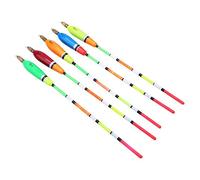 Qiter Flotteur en Bois de Balsa - Équipement de Pêche 5 Pièces, pour Piscine, Lac et Mer (4+2g)