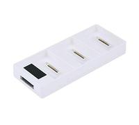Qiter Hub de Charge Multiple, Accessoire RC à Affichage numérique, Prise de placage d'or, Chargeur de Batterie Multiple RC, pour Advaneced Pro + DJI Phantom 4 Drone 4 Pro
