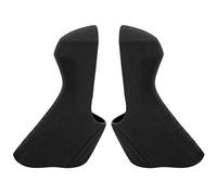 QITERSTAR Couvre-levier de frein, couvre-levier de frein de vélo, coque confortable en silicone à 3 couleurs pour changement de vitesse R7000 R8000 pour vélo de route (noir)