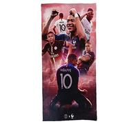 QITEX Kylian Mbappé Serviette De Plage Drap De Bain -Microfibre Serviette De Plage pour Enfants 70x140cm