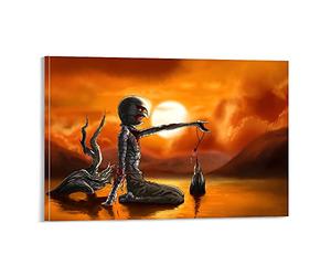QITEX Tableau toile Decoration Murale Affiches d’anime Berserk âge d’or toile peinture décorative Art Salon Poster Chambre à coucher Peinture 30x40cm