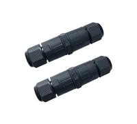QitinDasen 2 Pièces 3 Voies Extérieur Étanche Câble Connecteurs, Connecteur de Câble Extérieur Imperméable IP68, pour Diamètre de Câble 5～9 mm (Type à Vis)