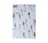 QITJSGD Impression sur toile de petits danseurs disco pour chambre à coucher, bureau, chambre, cadeau 30 x 45 cm