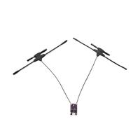 QITN - Récepteur Gemini Double Bande ELRS 915MHz 2.4Ghz, Puce Intégrée ESP32-D4 LR1121 TCXO for Drone De Course RX FPV Longue Portée, 1/5 Pièces(1PCS Dual Band)