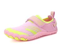 Qiuck-Dry Chaussures aquatiques respirantes à cinq doigts pour la plage, la natation, rose 2, 46 EU
