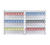 QIUFANGY Boîte de Gestion de clés Murale, boîte de sécurité for Organisateur de clés avec Crochet de Verrouillage à clé et étiquette for communauté immobilière et concessionnaire Automobile(72pcs)