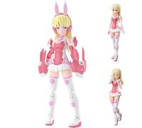 Qiufman 30MS SIS-T00 Lirinel Figurine Anime 15 cm Mecha Musume Figurine d'action Kit de modélisme Anime Girls Statue interchangeable Décoration de Noël Cadeau
