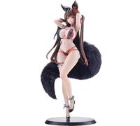 Qiufman Rose-can Figurine d'action Anime Illustration Figure 27 cm PVC Modèle original Peinture Girls Anime Grande Sculpture Noël Collection Ornements