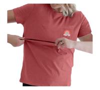 QIUhhpuy Tee Shirt Allaitement Femme Zip,Manches Courtes Et Col Rond Haut Maternité Femme DissimuléEs Zip CôTé Top VêTements De Grossesse DéBardeur De Maternité Vetement Allaitement Ete T-Shirt
