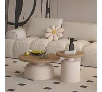 QIUHTR Table Basse Salon Moderne Grain de Bois Exquis, Table Basse Bois, Simple Petite Table De Salon, Économisez de l'espace, Meubles pour Sofa Hôtel Appartement