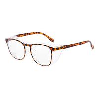 QIULAO Lunettes anti-pollen adultes, TR Cadre Miroir de pollen scellé tout compris, anti-vent, sable, poussière, gouttelettes, brouillard et lumière bleue, adapté aux lunettes de sécurité portée par l