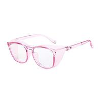 QIULAO Lunettes anti-pollen adultes, TR Cadre Miroir de pollen scellé tout compris, anti-vent, sable, poussière, gouttelettes, brouillard et lumière bleue, adapté aux lunettes de sécurité portée par l