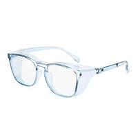 QIULAO Lunettes anti-pollen adultes, TR Cadre Miroir de pollen scellé tout compris, anti-vent, sable, poussière, gouttelettes, brouillard et lumière bleue, adapté aux lunettes de sécurité portée par l