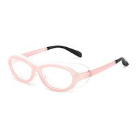 QIULAO Lunettes d'enfants Anti-Pollen, lumière Anti-Bleue Silicone, Anti-goutteletlet, Lunettes de sécurité Anti-poussière, adaptées aux Lunettes de sécurité portées par Les Enfants Quand Ils sortent