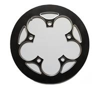 QIULKU Plateau de Pédalier,Plateau de Vélo Couverture de chaîne de vélo de Route en Alliage d'aluminium 110 BCD 44T 46T 48T 50T 52T 53T protège la Garde de Plateau de vélo(Color:110 BCD 50T)