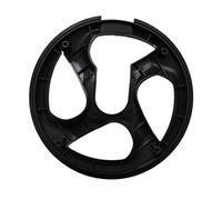 QIULKU Plateau de Pédalier,Plateau de Vélo VTT protéger chaîne Garde 42T 44T 46T 48T Plateaux en Plastique vélo pignon Protection chaîne Roue Housse de Protection(B 46)