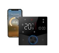 Qiumi Matter Thermostat pour Alexa Google Home homekit Chauffage électrique au Sol pour Apple Home, 16A 95~240V AC