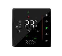 Qiumi Smart WiFi Thermostat Smart Life Tuya app Chauffage à Distance de la chaudière à Eau et au gaz Compatible avec Alexa Google Home, 5a 95~240vac