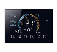 Qiumi Thermostat WiFi 4 Tubes climatisation, écran LCD Affichage météo et UV