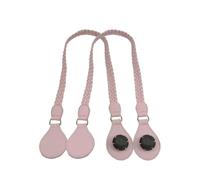 QIUMING 1 Paire de Longues poignées Courtes en Cuir PU tissé avec extrémité en Forme de Larme pour Mini Sac O Classique pour Sac Obag pour Sac à bandoulière pour Femme