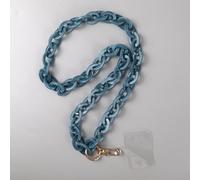 QIUMING 1 pièces Acrylique Lien chaîne téléphone Portable lanière 80 cm Suspendus Cou étuis pour téléphone Portable chaînes Sangle Accessoires Femmes Bijoux
