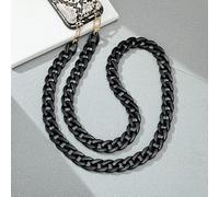 QIUMING 1 pièces Mode 120 cm téléphone Sangle Long Style Acrylique incliné Suspendu bandoulière téléphone chaîne Femmes Anti-Perte téléphone Portable Bijoux Accessoire