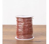 QIUMING 10 m/Rouleau 1.5mm métal Boule Ronde Perle chaînes Accessoires pour Colliers Bricolage Connexion chaîne étiquette chaîne Pendentif Bijoux résultats