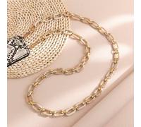 QIUMING 110 cm de Long Style incliné Suspendu chaîne de téléphone Portable Bijoux Mode Acrylique téléphone Sangle Cordon Anti-Perte étui de téléphone Portable lanière