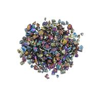 QIUMING 50 g de Pierres de Verre concassées pour Remplissage de résine époxy, Moule en Silicone, Pierres irrégulières cassées, Nail Art, Artisanat époxy