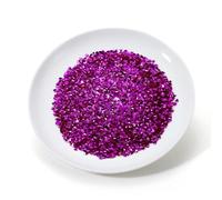 QIUMING 50 g de Pierres de Verre concassées pour Remplissage de résine époxy, Moule en Silicone, Pierres irrégulières cassées, Nail Art, Artisanat époxy